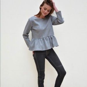 Grey Sweater Albane Les comptoirs d'Orta S